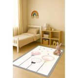Modern Dijital Baskı Kaymaz Taban Çocuk Ve Genç Odası Halısı H0631 Renkli 80 X 200