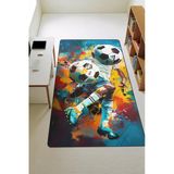 Modern Dijital Baskı Kaymaz Taban Çocuk Ve Genç Odası Halısı H0648 Renkli 120 X 180