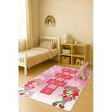 Modern Dijital Baskı Kaymaz Taban Çocuk Ve Genç Odası Halısı H0702 Renkli 80 X 300