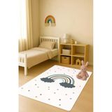 Modern Dijital Baskı Kaymaz Taban Çocuk Ve Genç Odası Halısı H0780 Renkli 100 X 300