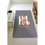Modern Dijital Baskı Kaymaz Taban Çocuk Ve Genç Odası Halısı H0809 Renkli 120 X 180