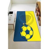 Modern Dijital Baskı Kaymaz Taban Çocuk Ve Genç Odası Halısı H0908 Renkli 80 X 150