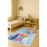 Modern Dijital Baskı Kaymaz Taban Çocuk Ve Genç Odası Halısı H0966 Renkli 200 X 300