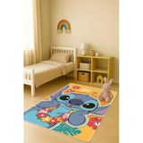 Modern Dijital Baskı Kaymaz Taban Çocuk Ve Genç Odası Halısı H0993 Renkli 100 X 200