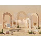 Modern Doğa Temasıyla Sakinleştirici Arka Plan, 200X150CM, Stüdyo Fonu