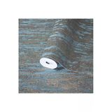 Modern Düz Desen Duvar Kağıdı - Vera 1508-5, Mavi, Elyaf Taban (Non-Woven) - 16.5 M2