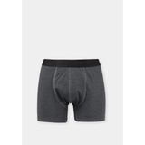 Modern Fit Baskılı Erkek Antrasit Boxer