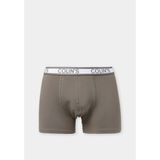 Modern Fit Düz Erkek Yeşil Boxer
