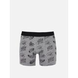 Modern Fit Erkek Gri Boxer