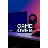 Modern Game Over Kabartmalı Süs – Dekoratif Obje, Duvar & Masaüstü Aksesuarı,Hediye(15x8.5 cm) Çok Renkli 9 x 14