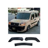 Modern Garaj Fiat Doblo Ön Tampon Eki Doblo 3 Parça Kanatlı Lip Doblo Ön Ek