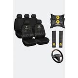 Modern Garaj Renault R9 Broadway, R12 Toros, R11, R19 Europa Oto Koltuk Kilif Seti Ekospor Siyah