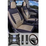 Modern Garaj Volkswagen Golf, Polo, Bora Gofrajli Oto Koltuk Kilifi Seti Gofsetfume