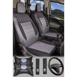 Modern Garaj Volkswagen Golf, Polo, Bora Gofrajli Oto Koltuk Kilifi Seti Gofsetgri