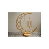 Modern Hilal Masaüstü Dekoratif Obje Altın 17 X 10