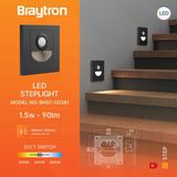 Modern Kare Üç Renk Ve Akıllı Sensör! Modern Merdiven Aydınlatması