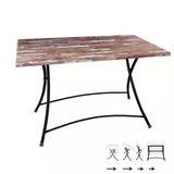 Modern Katlanır Masa 70X120 Cm - (Werzalit, Wermodin Ve Allzalit Tabla) - Maracaibo