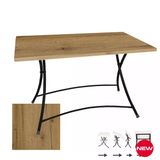 Modern Katlanır Masa 80X120 Cm - (Werzalit, Wermodin Ve Allzalit Tabla) - Canyon Palaca Oak