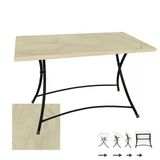 Modern Katlanır Masa 80X120 Cm - (Werzalit, Wermodin Ve Allzalit Tabla) - Golden Marble