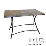 Modern Katlanır Masa 80X120 Cm - (Werzalit, Wermodin Ve Allzalit Tabla) - Palazzo