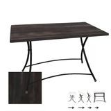 Modern Katlanır Masa 80X120 Cm - (Werzalit, Wermodin Ve Allzalit Tabla) - Rocked