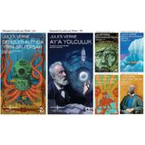 Modern Klasikler Dizisi - Denizler Altında Yirmi Bin Fersah - Ay'a Yolculuk - Zacharius Usta - Buzullar Arasında Bir Kış - Seksen Günde Dünya Gezisi - Doktor Ox'un Deneyi - Jules Verne - 6 Kitap