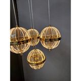 Modern LED Sarkıt Avize4 Lu - Eskitme Bal
