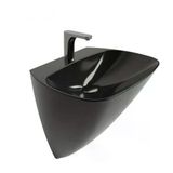 Modern Monoblok Lavabo Siyah