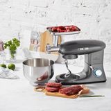 Modern Multichef Hamur Yoğurma & Kıyma Makinesi /sucuk-Sosis/içli Köfte Aparatlı 5,5 Lt 1400W Güç 2 - Akşam Güneşi