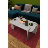 Modern Orta Sehpa%100 MDF Dekoratif Çok Amaçlı Orta Zigon Sehpa OS04 RETRO TAŞ