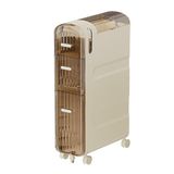 Modern Plastik Banyo Depolama Dolabı, Çekmece Saplı 73 cm İnce Düzenleyici, Tuvalet Kağıdı Depolama için Çok İşlevli, Oturma Odası, Yatak Odası ve Lavabo Altı için Mükemmel.