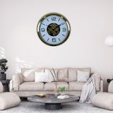 Modern Prestige Gold 60 Cm Çarklı Duvar Saati