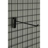 Modern Raf Tel Panoya 25 cm Siyah Kanca 20'li Paket