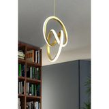 Modern Sarkıt LED Avize, Beyaz Işık, Uzun Ömürlü ve Şık Tasarım - Seçenek 1 - Altın