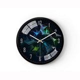 Modern Sessiz Duvar Saati,14 "Büyük Metal Saat,Sessiz Tik Taklamayan Pille Çalışan Dekoratif Duvar Saatleri Oturma Odası Ev D 4040cm