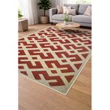 Modern Sisal Serisi Dijital Baskı Sisal Dokuma Halı Slh023 Renkli 80 X 150