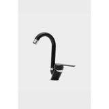 Modern Siyah Kuğu Mutfak Lavabo Bataryası | 40'lık | Pirinç | Garantili | Lüx, Modern ve Şık Armatür