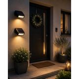Modern Solar LED Bahçe Aplik Lambası