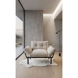 Modern Style Home Ikili Koltuk Kanepe ,bahçe Takımı ,balkon Takımı , Kanepe - Bej - Krem