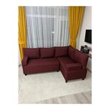 Modern Style Home Köşe Takımı Bordo
