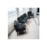 Modern Style Home Lüx Bahçe Balkon Mobilyası , Koltuk Takımı , Cafe 3-1-1