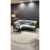 Modern Style Home Modern Orkide, Köşe Takımı, Mutfak, Balkon Köşe Takımı, Metal Kanepe, Koltuk Takımı, - Gri