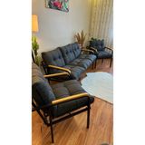 Modern Style Home Style Home Avcılar 3+1+1 Metal Kanepe Koltuk Takımı - Konforlu Kullanım ve Şık Görünüm