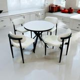 Modern Style Home Yeliz Mutfak Masası Takımı 4 Kişilik - Beyaz