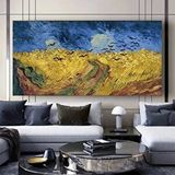 Modern tablo Van Gogh 'buğday Tarlası' Kanvas