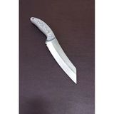 Modern Tanto Serisi Premium Hediyelik Bıçak 4034 Çelik Kamp Ve Outdoor Bıçağı Özel İşlemeli Verzalit Kompakt Kabza & Deri Kılıf