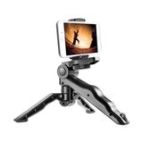 Modern Tasarım 3 Ayak Mini Kamera ve Telefon Tripodu + Döner Başlık Telefon Tutucu Hafif Taşınabilir K555 - Option-1