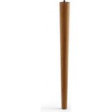 Modern Tasarım 50 Cm Kahverengi Boyalı Ahşap Silindir Sehpa Ve Masa Ayağı Ayakları Aksesuarları