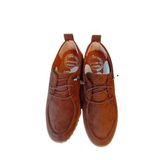 Modern Tasarım Bağcık Detaylı Süet Loafer (Kahverengi, EU Ayakkabı Beden Sistemi, Yetişkin, Sayısal, Orta, 38)