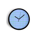 Modern Tasarım Duvar Saati - 25cm - Önü Camlı Siyah Kasa - Sessiz Mekanizma, JH0538S25SKP
